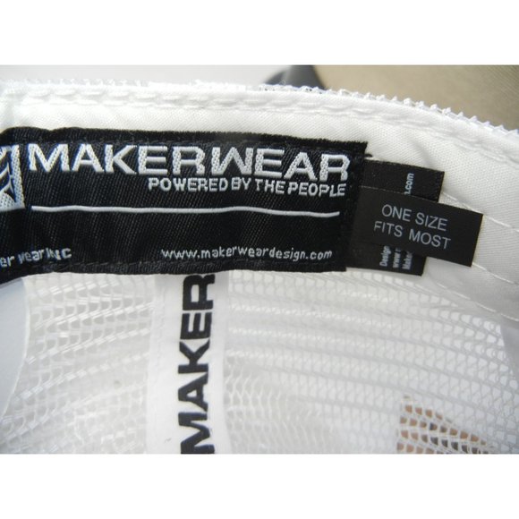 Penguin  trucker hat Small head size snap back NWT Makerwear - Picture 5 of 8